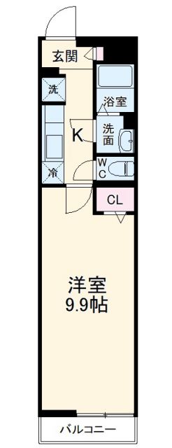 【リブリ・氷川町の間取り】