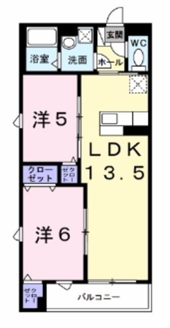 仮称 北栄3丁目マンションの間取り