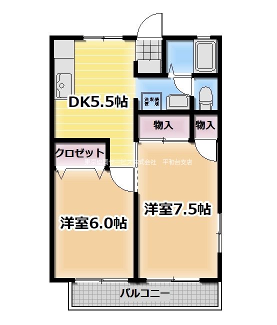 カンパニュールの間取り