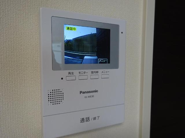 セキュリティ　カメラ付インターホン（イメージ）