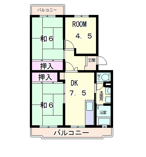 リヴェールJUNの間取り