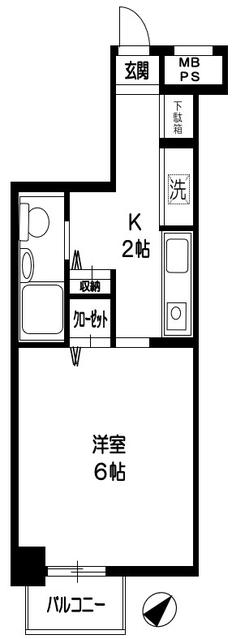 日神パレステージ吉祥寺の間取り