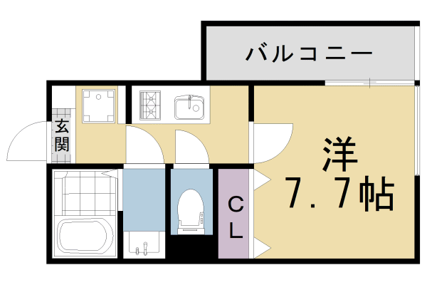 【（仮称）ＳＴＡＮＤＺ衣笠街道町の間取り】