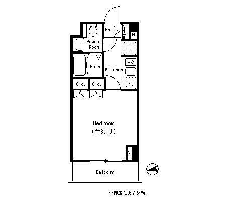 パークキューブ四谷三丁目の間取り