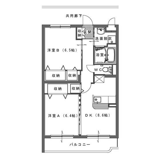 フォーレストの間取り