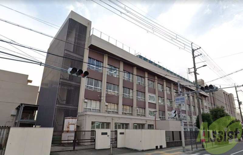 【大阪市淀川区三津屋南のマンションの中学校】