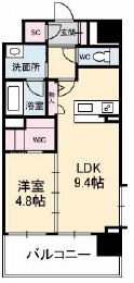 プレミア　ステーション　西口の間取り