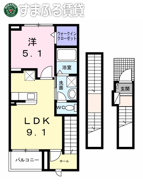 ラトゥール・エヌの間取り