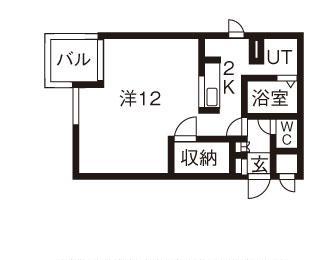 ウエストウェーヴの間取り