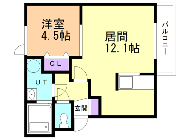 シャルム中島・５番館の間取り