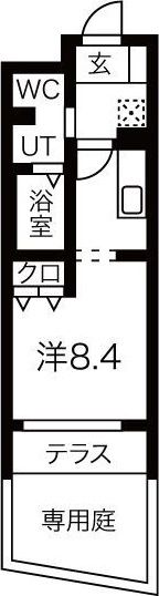 名古屋市西区天神山町のマンションの間取り