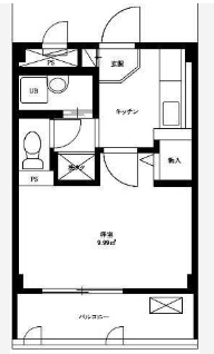 姫路市神子岡前のマンションの間取り