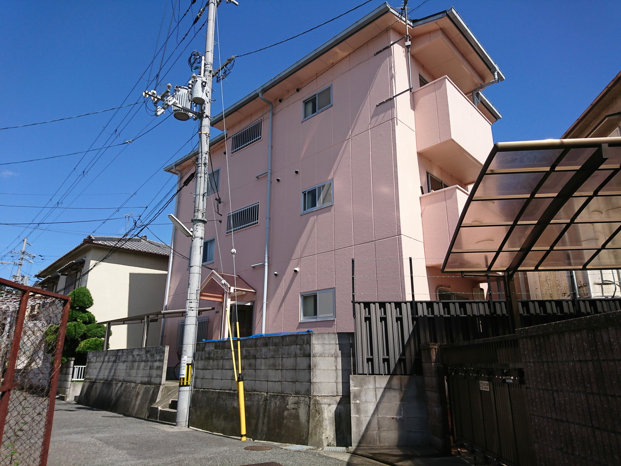 国分本町マンションの建物外観