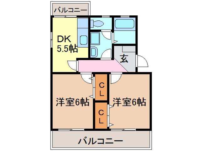 リサイアの間取り