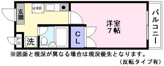 エンゼルプラザ彦根２の間取り