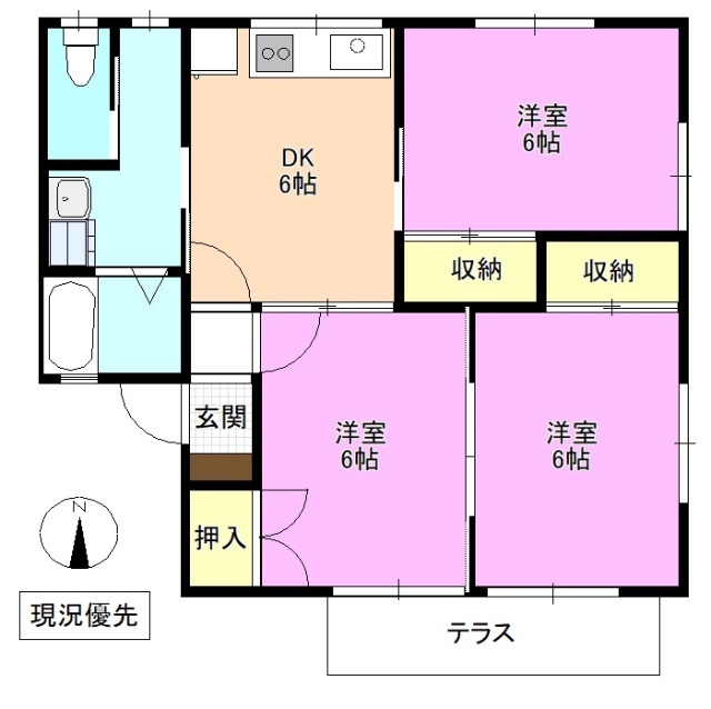 セレーノ小林の間取り