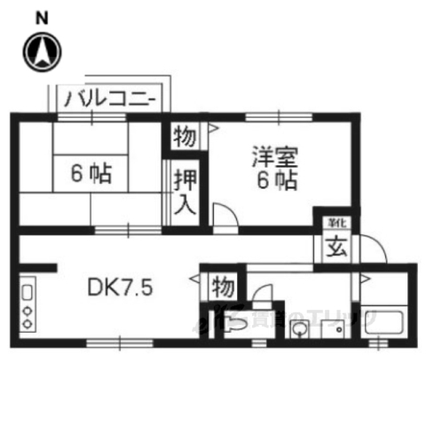 ウインディ・彩２の間取り