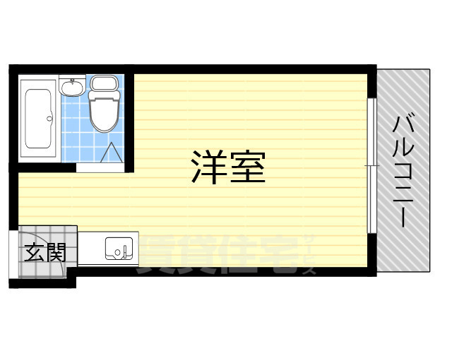 大阪市淀川区塚本のマンションの間取り