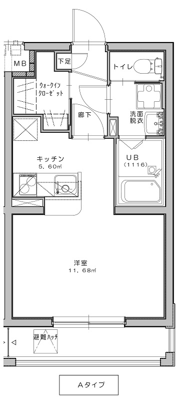 【pleine lune プレンヌ・リュンヌの間取り】