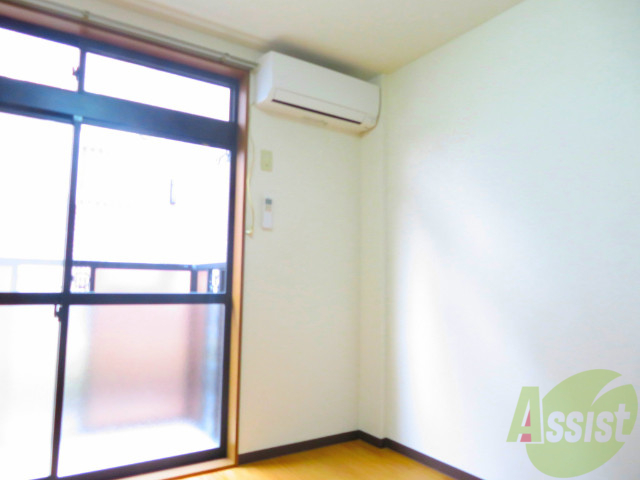 その他設備　エアコンが設置してありますので、寒暖対策もばっちり。