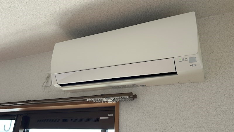 その他設備　居室にはエアコンが備え付け