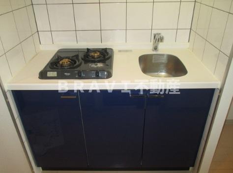 キッチン　【ミュプレ北浜】キッチンでお料理をお楽しみください