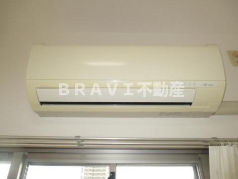 その他設備　【ミュプレ北浜】エアコン付きです