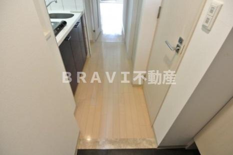 玄関　【ミュプレ北浜】落ち着いた玄関です