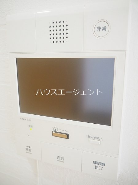 セキュリティ　モニター付インターホンです。※参考画像
