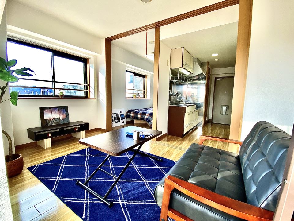 居室・リビング　ベッドを置かない７．５畳の洋室は広いです