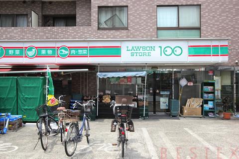 コンビニ　ローソンストア100本駒込店（コンビニ）まで227m
