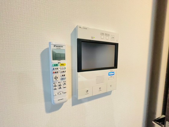 セキュリティ　※別部屋の写真です