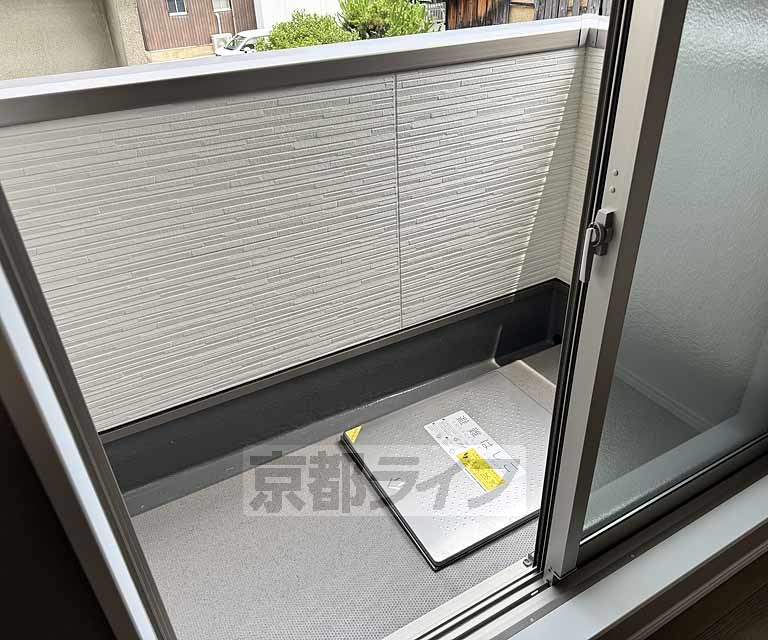 バルコニー　洗濯物も十分干せます！