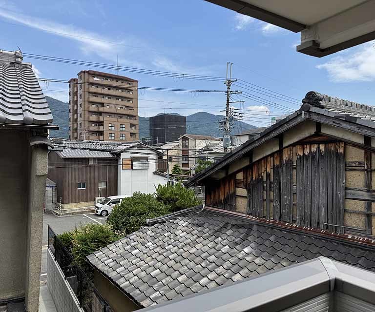 眺望　バルコニーからの景色です！