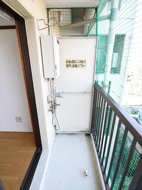 バルコニー　松山市松前町　パールハイツ寿　ベランダ