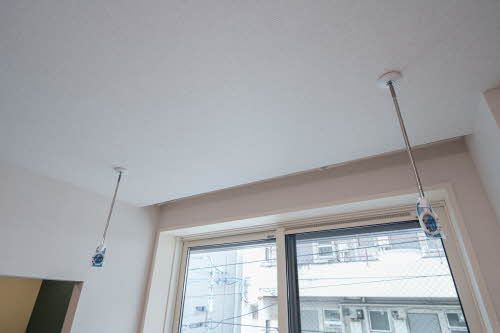 その他設備　室内洗濯干し