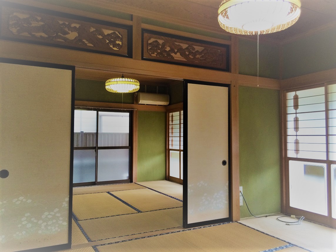 居室・リビング　和室続き二間