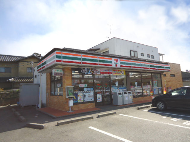 コンビニ　セブンイレブン磐田福田店（コンビニ）まで600m