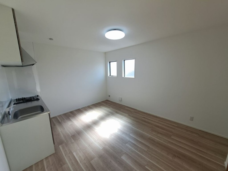 居室・リビング　建築中