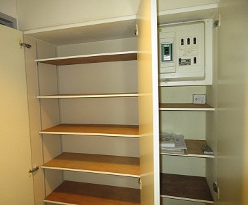 収納　収納があります