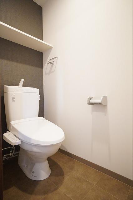 トイレ　清潔感のあるトイレです。