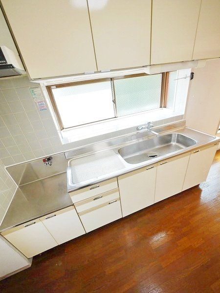 キッチン　★広い調理スペースのキッチン★