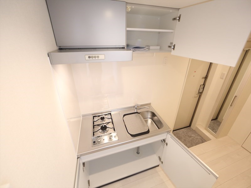 キッチン　システムキッチン（ガス2口コンロ付）