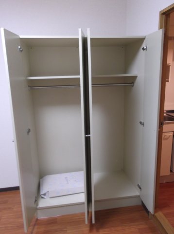 収納　「クローゼット2か所あります」