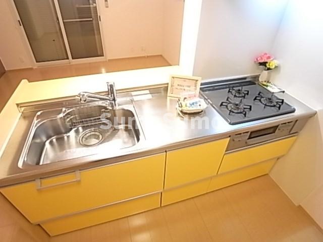 キッチン　お料理しやすいキッチンです