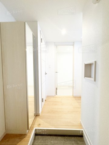 玄関　シューズボックス付きの玄関です☆