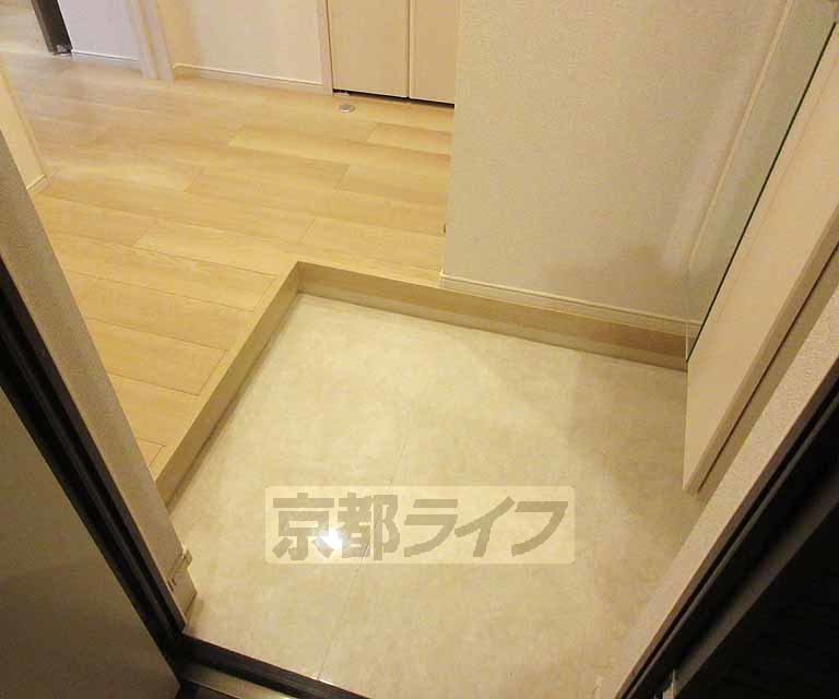 玄関　玄関もゆとりがあります。