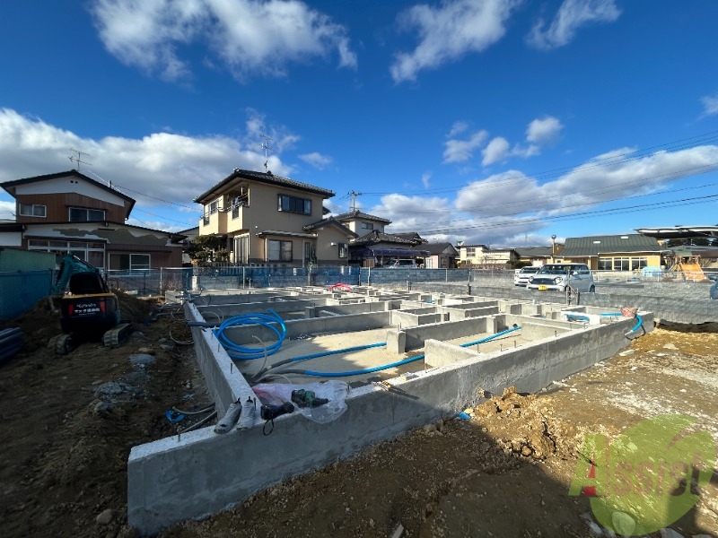 建物外観　宮城県名取市愛の杜２丁目「愛の杜新築アパート」