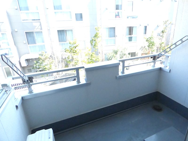 バルコニー　全面駐車場となっております