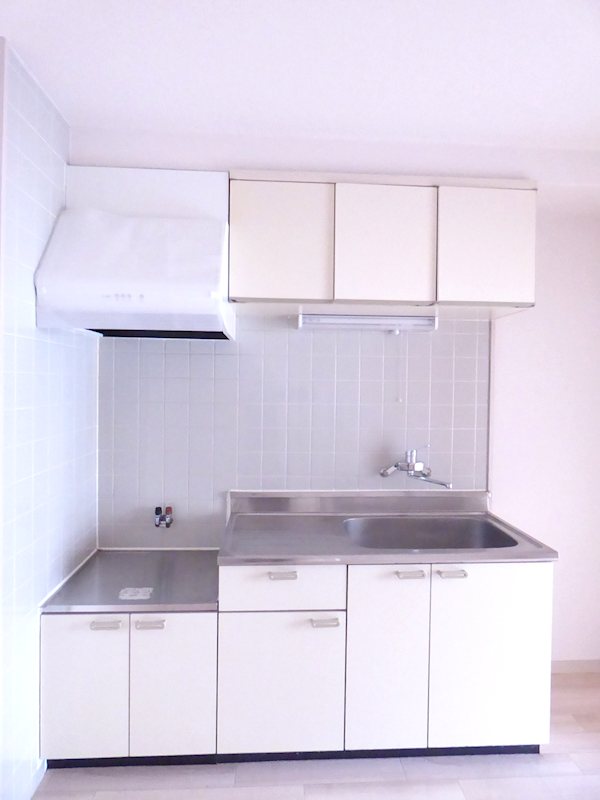 キッチン　キッチン　2口ガスコンロ設置可　※2026年3月 天井クロス